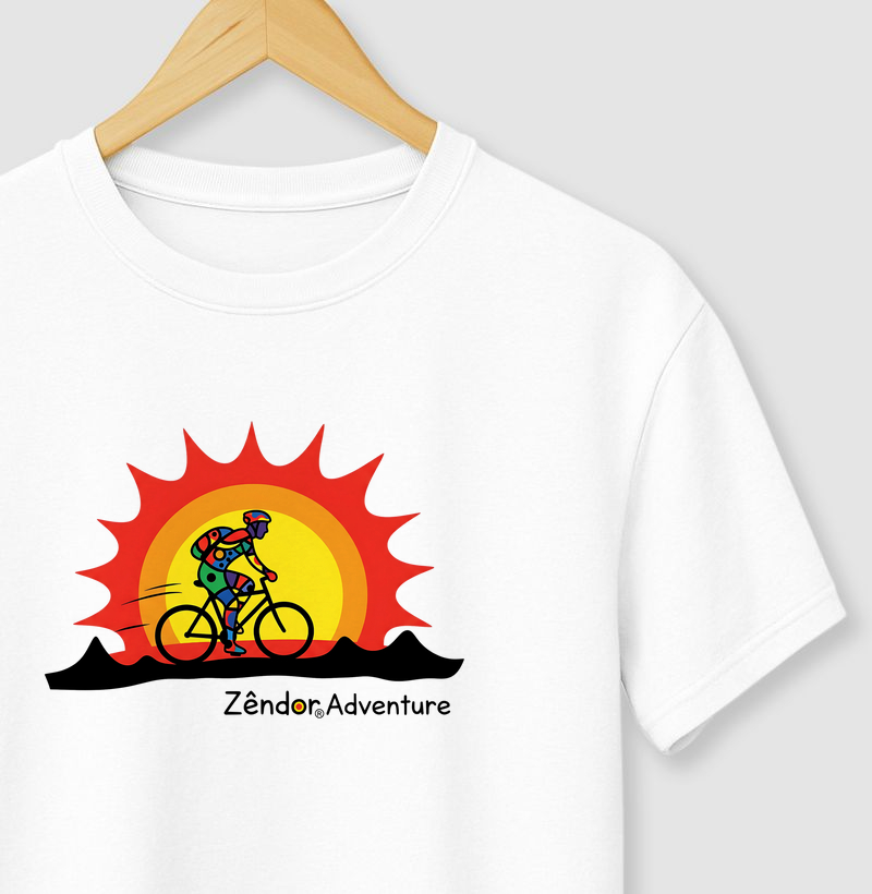 87 Sunny Cyclist Art