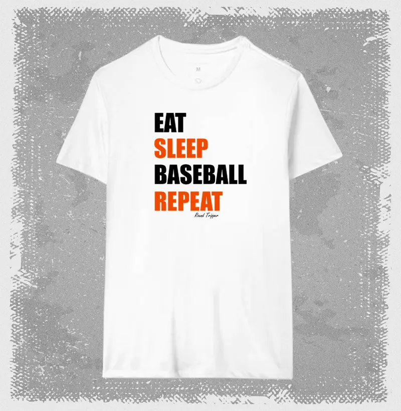 Camiseta Eat, Sleep, Baseball, Repeat