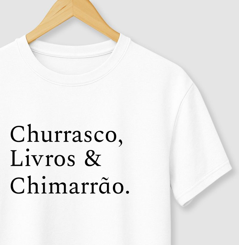 Churrasco, leitura & chimarrão