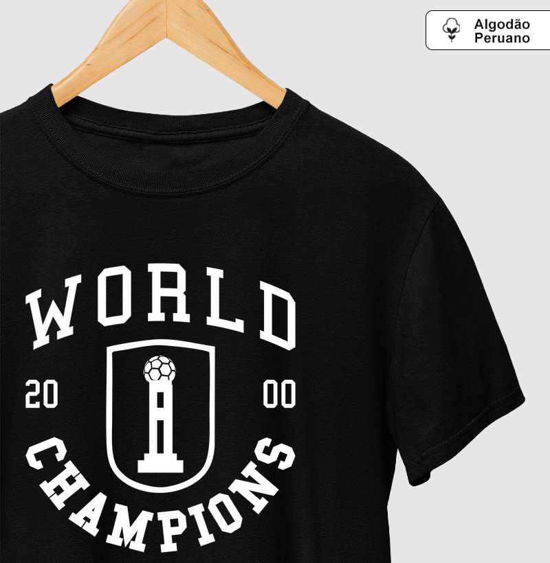 Camiseta Algodão Peruano - Mundial 2000