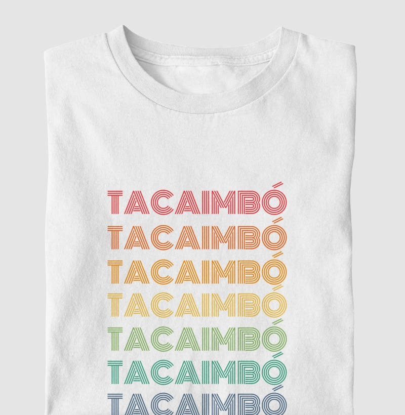 Tacaimbó Letreiro Retrô
