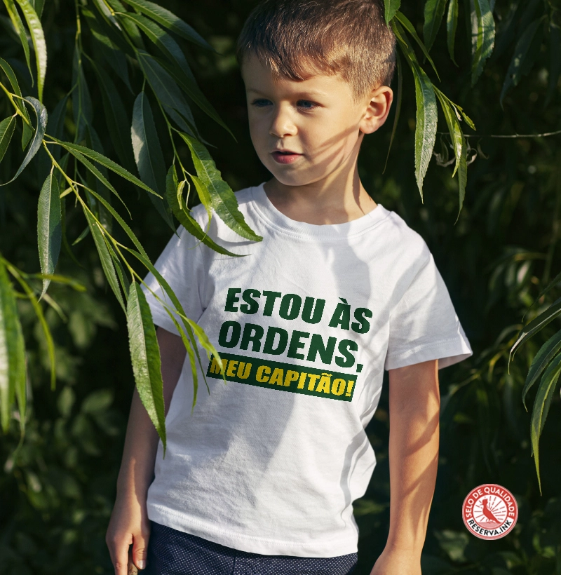 Camiseta Kids Capitão