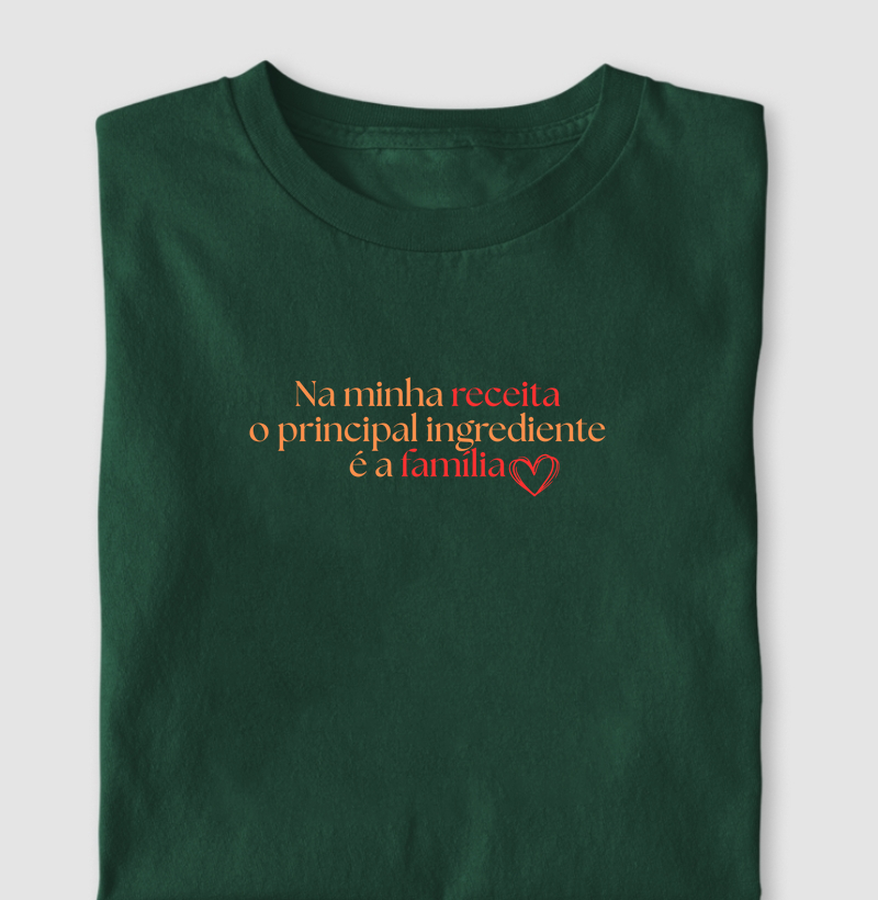 principal ingrediente é a família