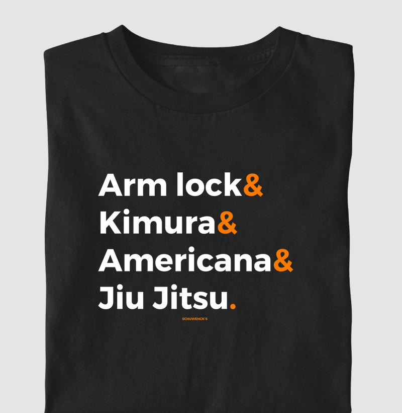 Camisa infantil Jiu Jitsu Arm Lock
