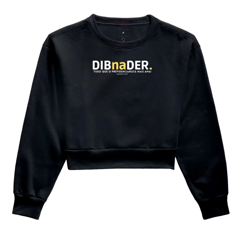Moletom Cropped DIBnaDER.