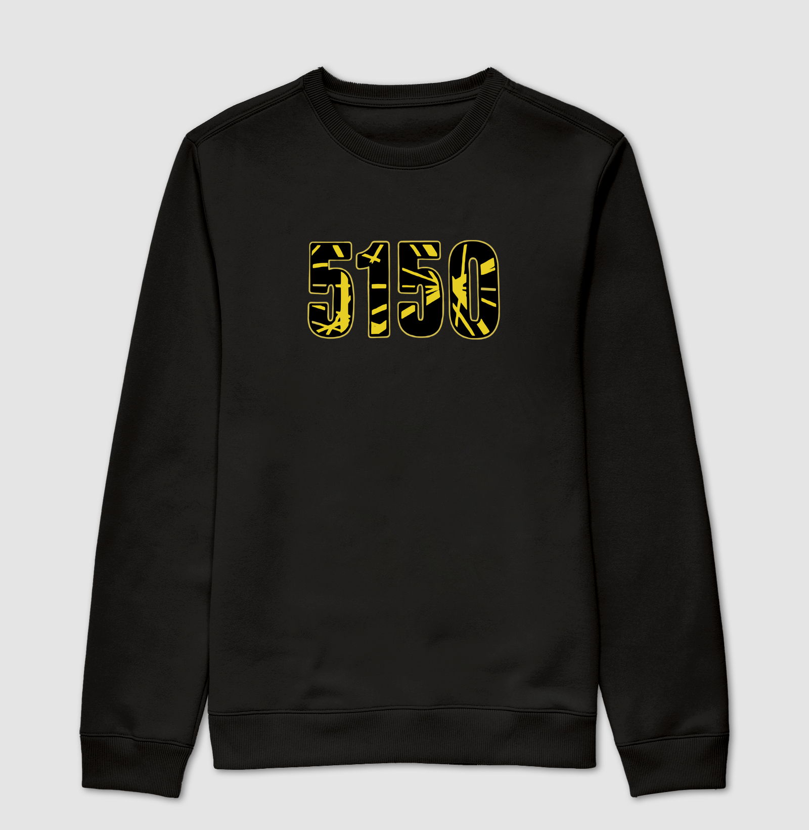 5051 - Black with Yellow Stripes