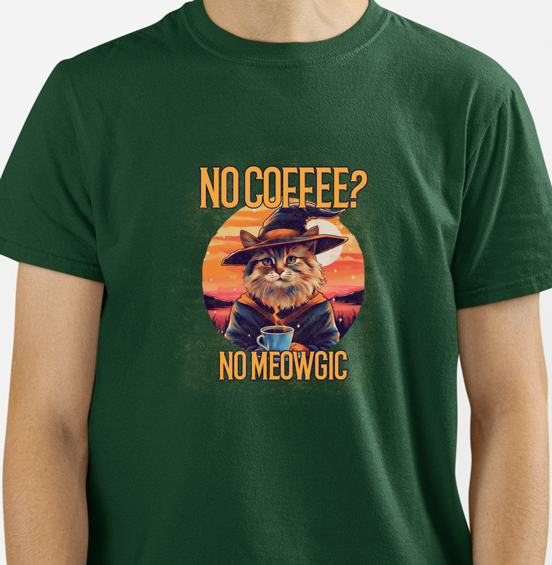 No Coffee? No Meowgic.