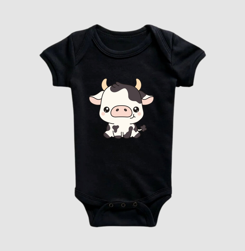 Body infantil vaquinha