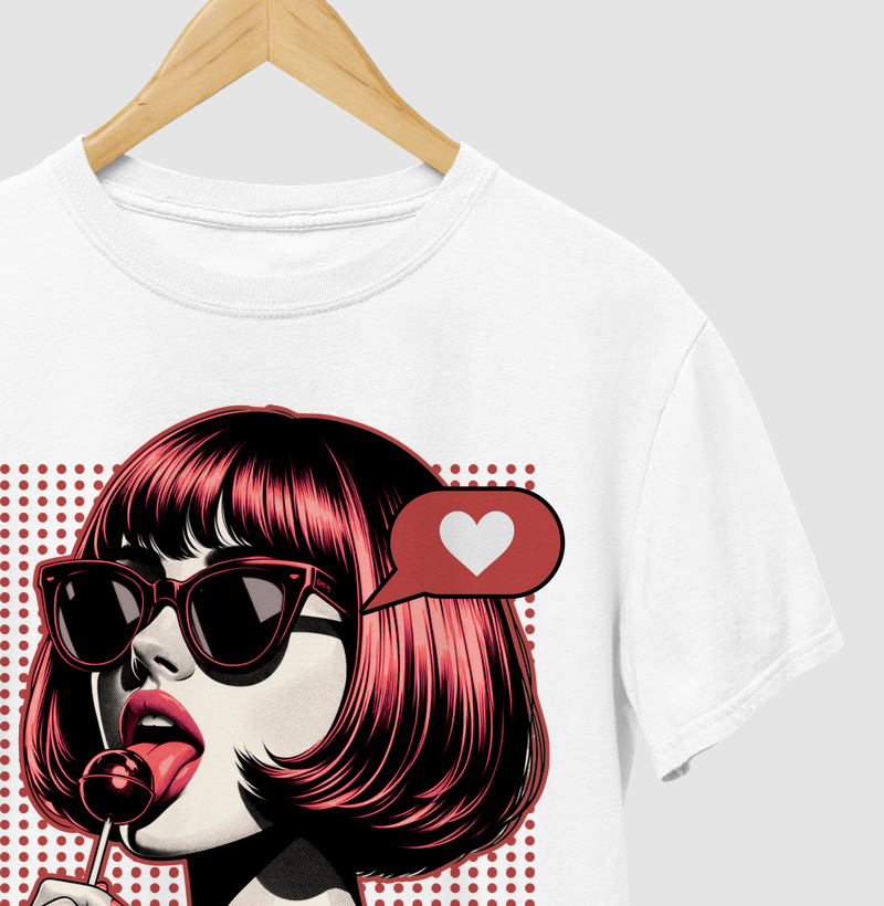 Camiseta Deborest - Retrô Girl