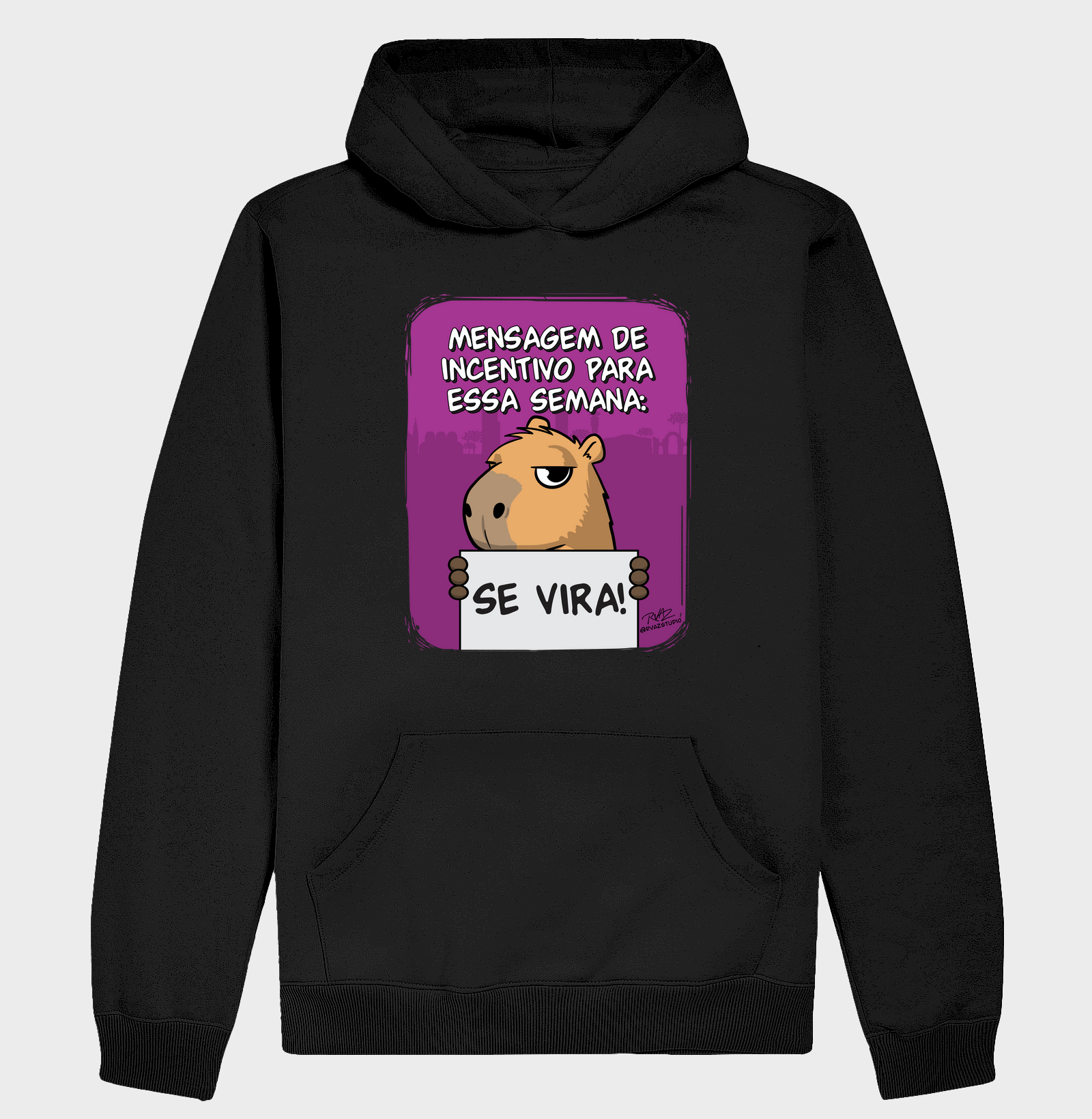 Camiseta Capivara Se Vira