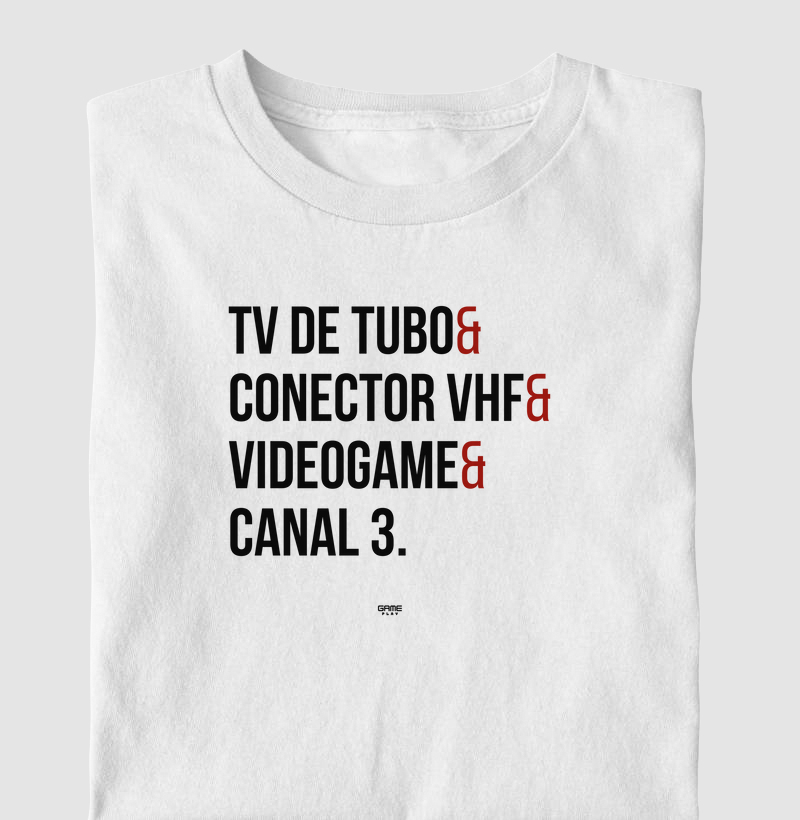 TV de Tubo Conector VHF Videogame Canal 3