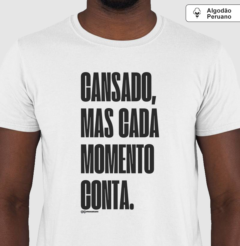 Cansado, mas...