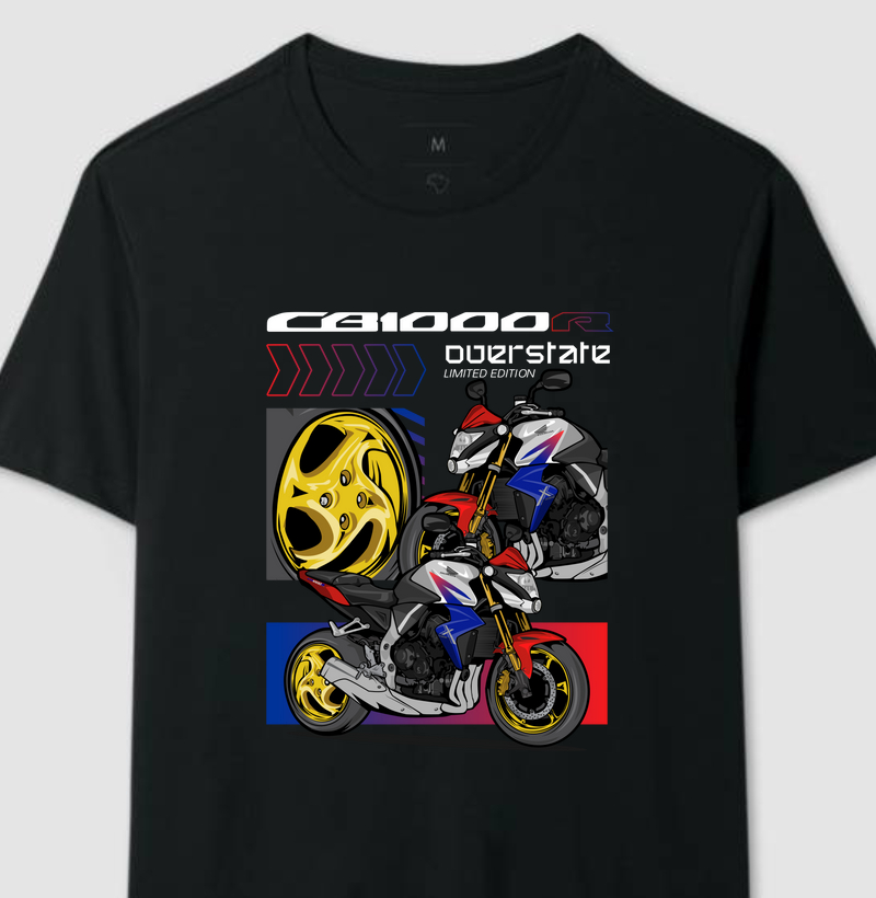 CB1000R Capitão América | Limited Edition | Camiseta Overstate 