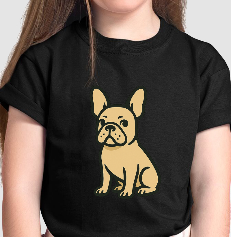 Bulldog Francês Sentado