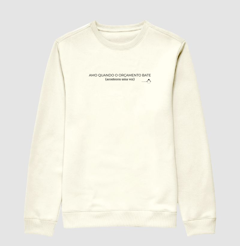 quando o orçamento bate