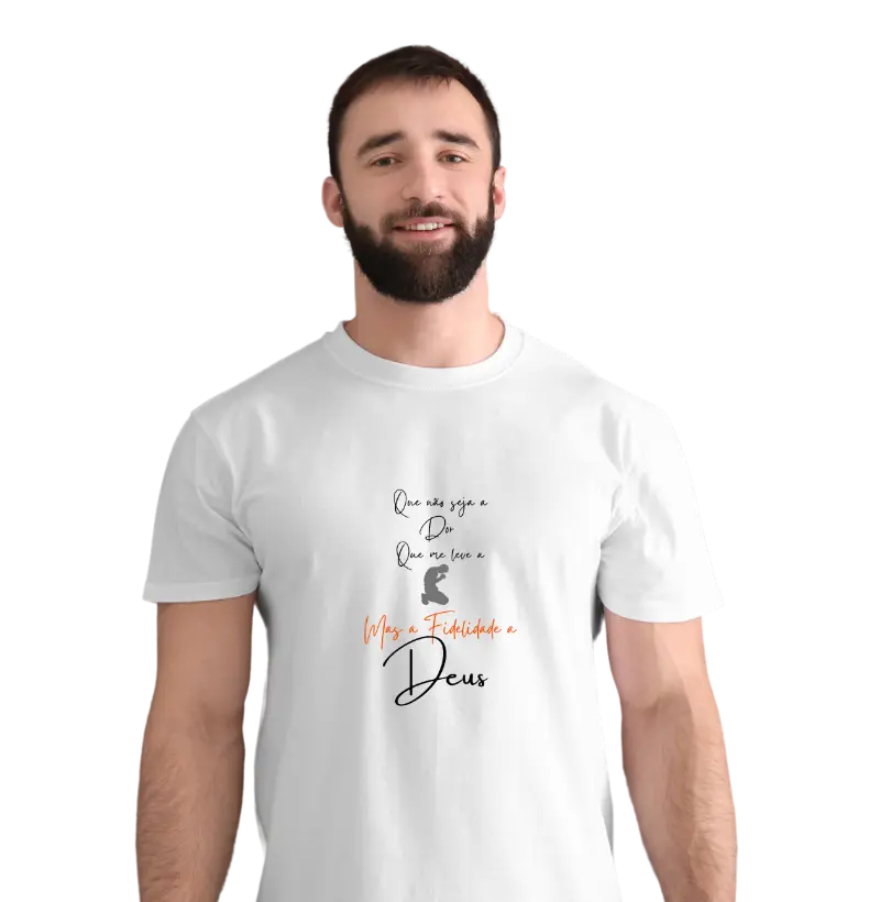 Camiseta Fidelidade oração