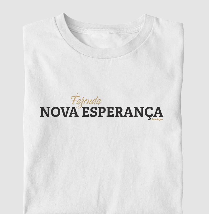Camiseta Fazenda Nova Esperança - Coleção Fazendas