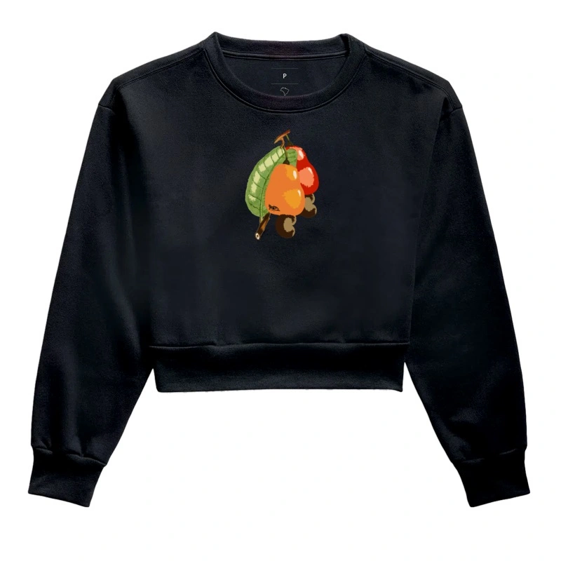 Moletom Cropped Caju