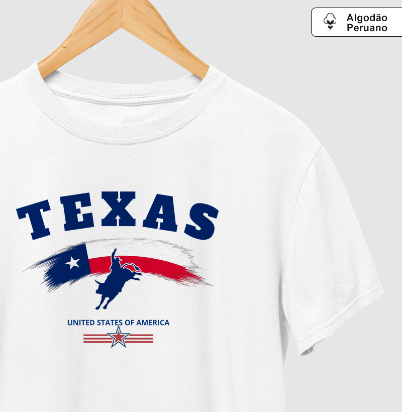Texas Cowboy - Camiseta clara