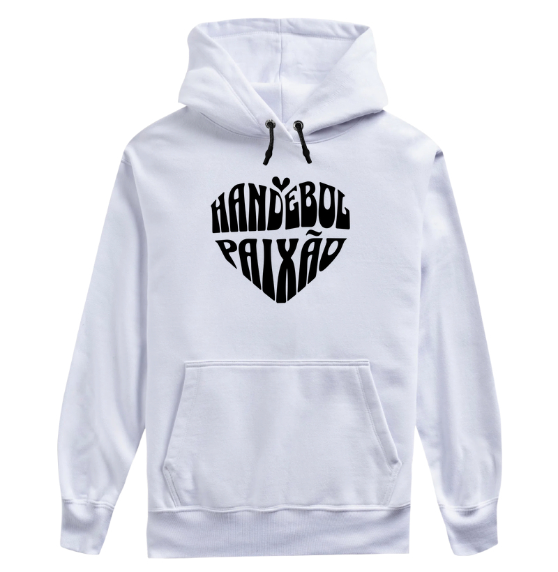Moletom Versátil de Handebol -  Coração Handebol Paixão 