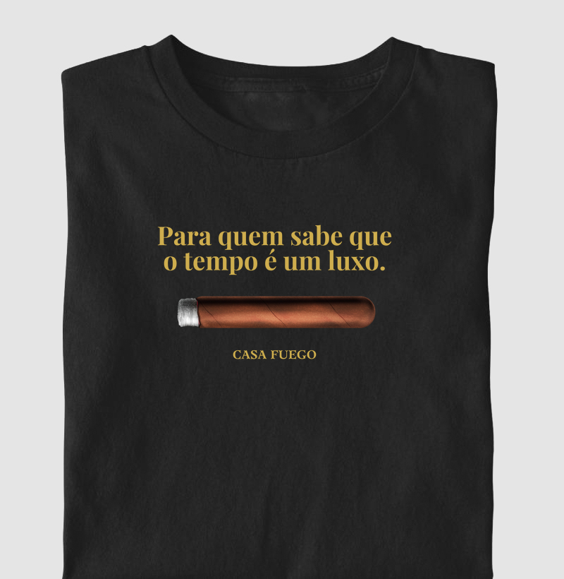 O tempo é um luxo