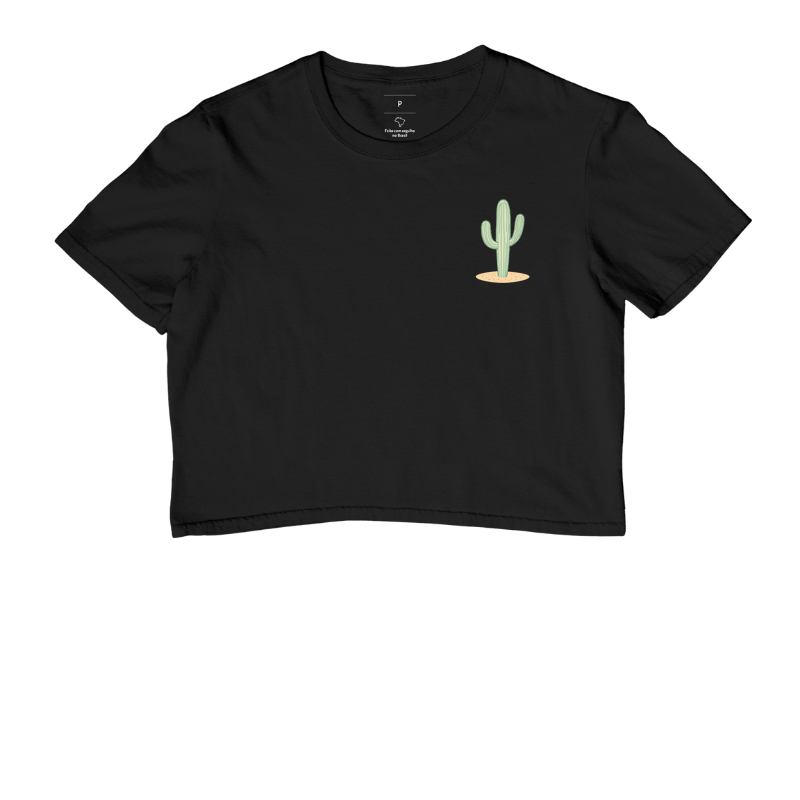 Camiseta Cactus minimalista