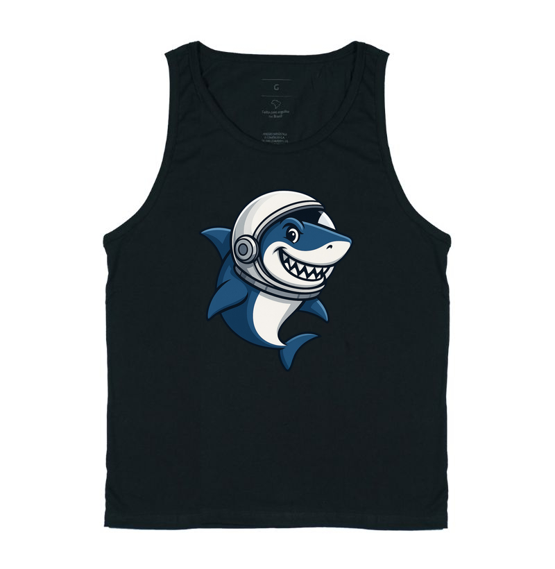 AstroShark | Cut Tee | Unissex