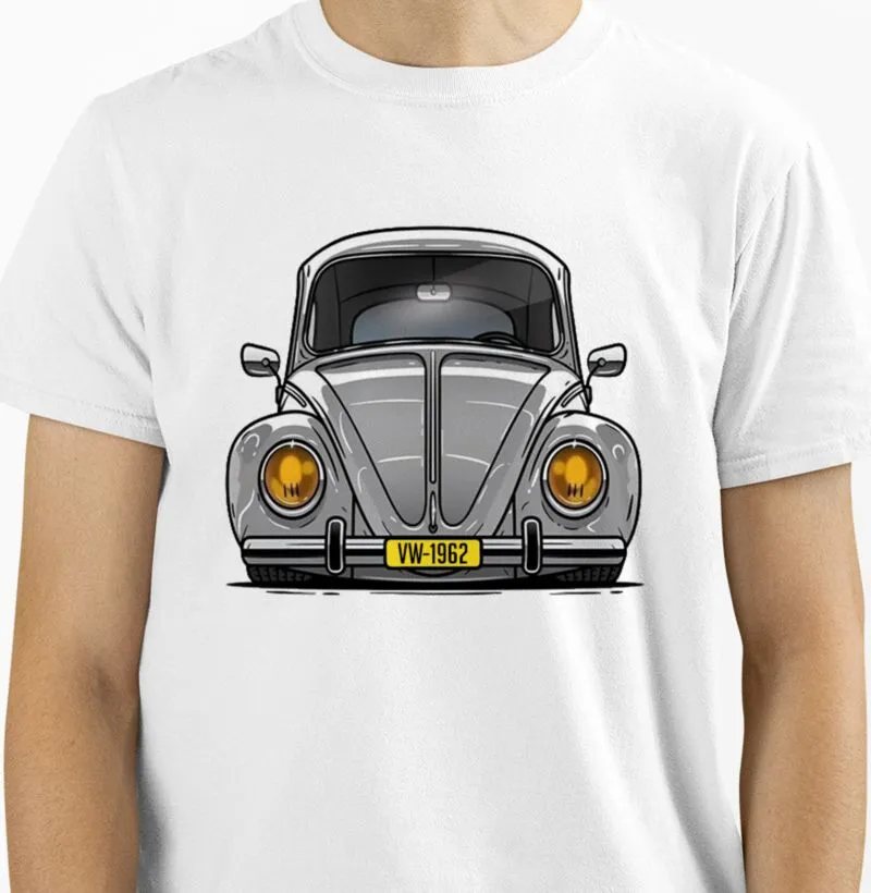 Camiseta - Fusca Cinza