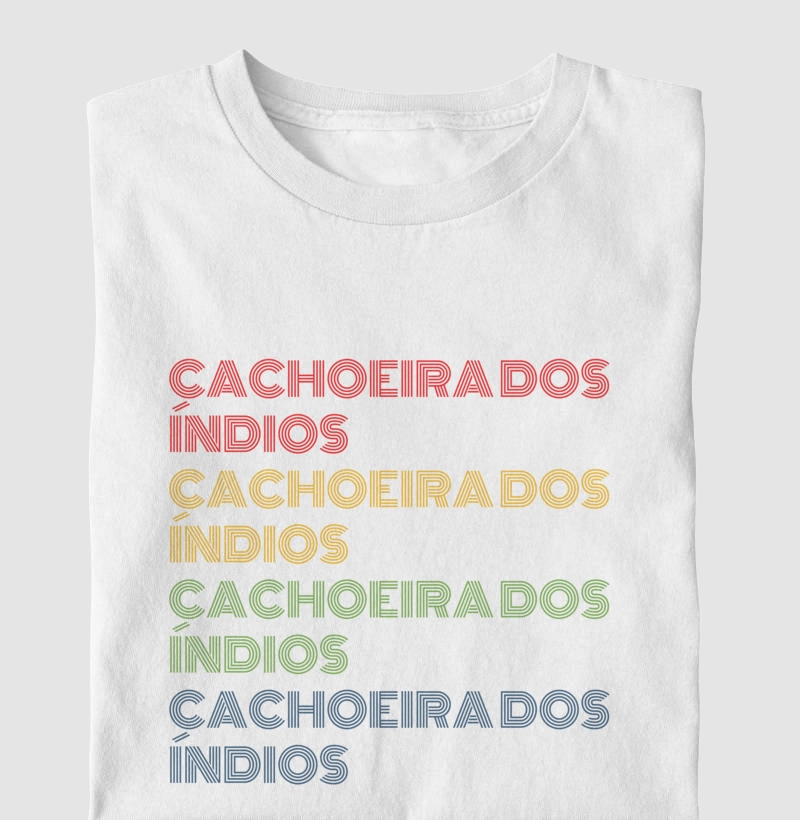 Cachoeira dos Índios Letreiro Retrô