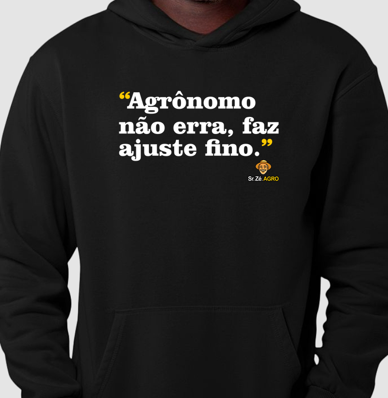 Agrônomo não erra, faz ajuste fino.