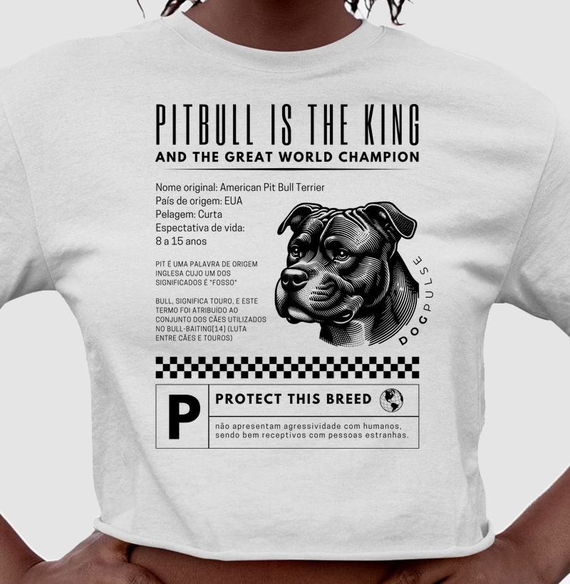 Cropped Dog Pulse Pitbull Is The King – Fearless Guardian 