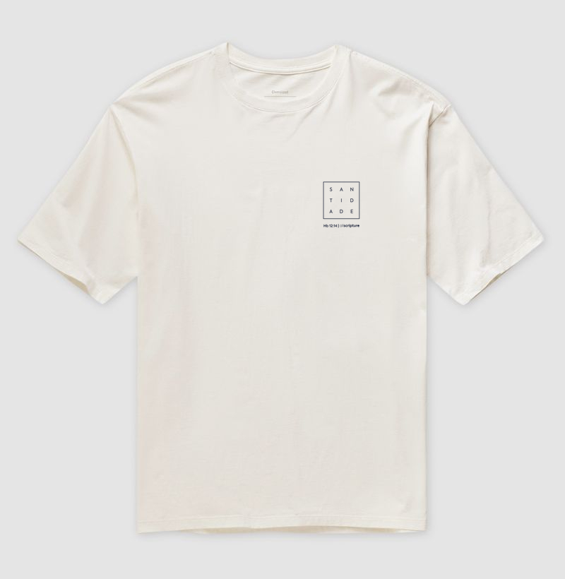 Hebreus 12:14 - Santidade (bolso)