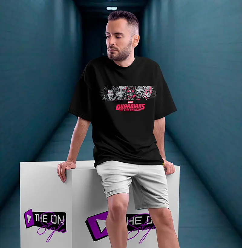 Camiseta Guardiões da Galáxia - GUARDIANS OF THE GALAXY