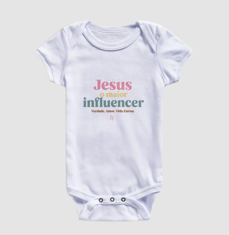Jesus maior influencer. Verdade. Amor. Vida Eterna.