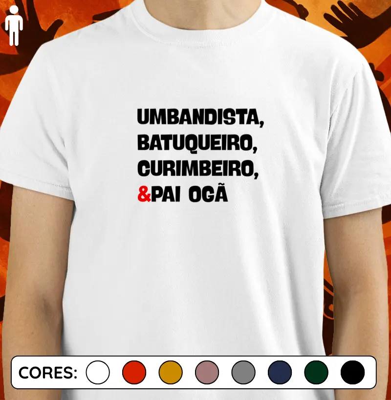 Umbandista, batuqueiro, curimbeiro & pai ogã