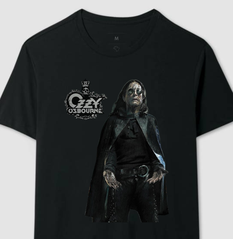Camiseta Ozzy Osbourne - Black Rain