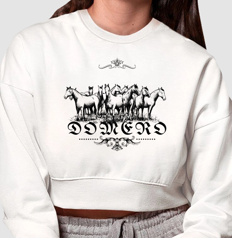 moletom cropped tropilha