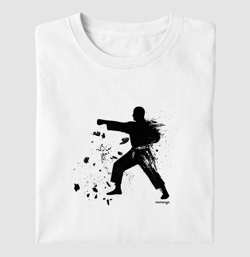 Camiseta Karate Energia em Ação – Na Manga
