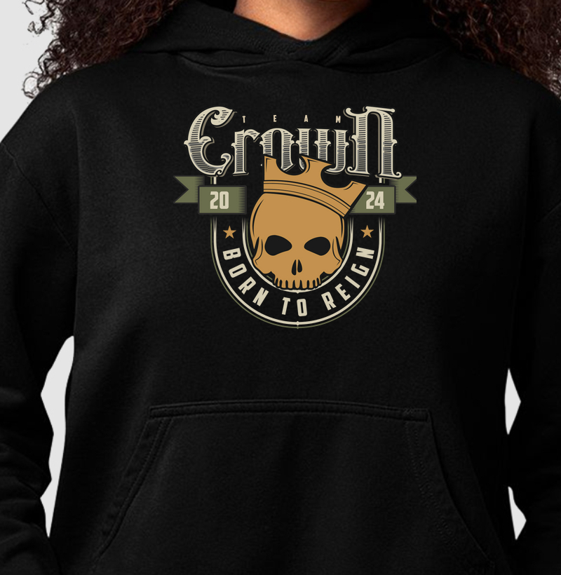 Team Crown Vintage Badge