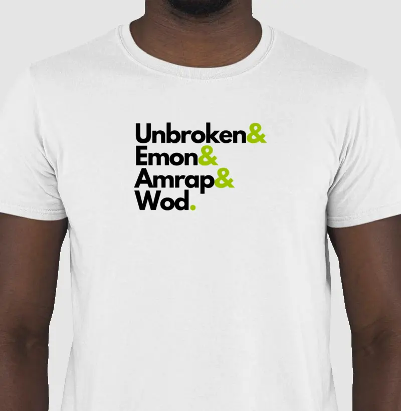 Camiseta tipos de Wod