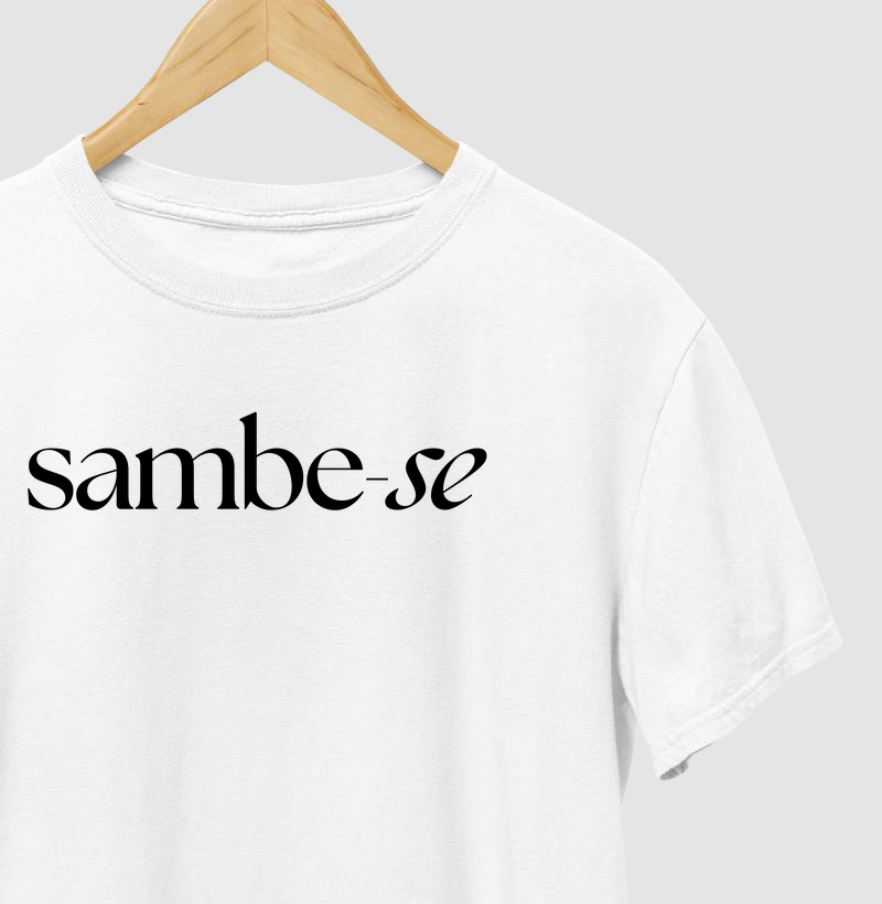 Camiseta Sambe-se