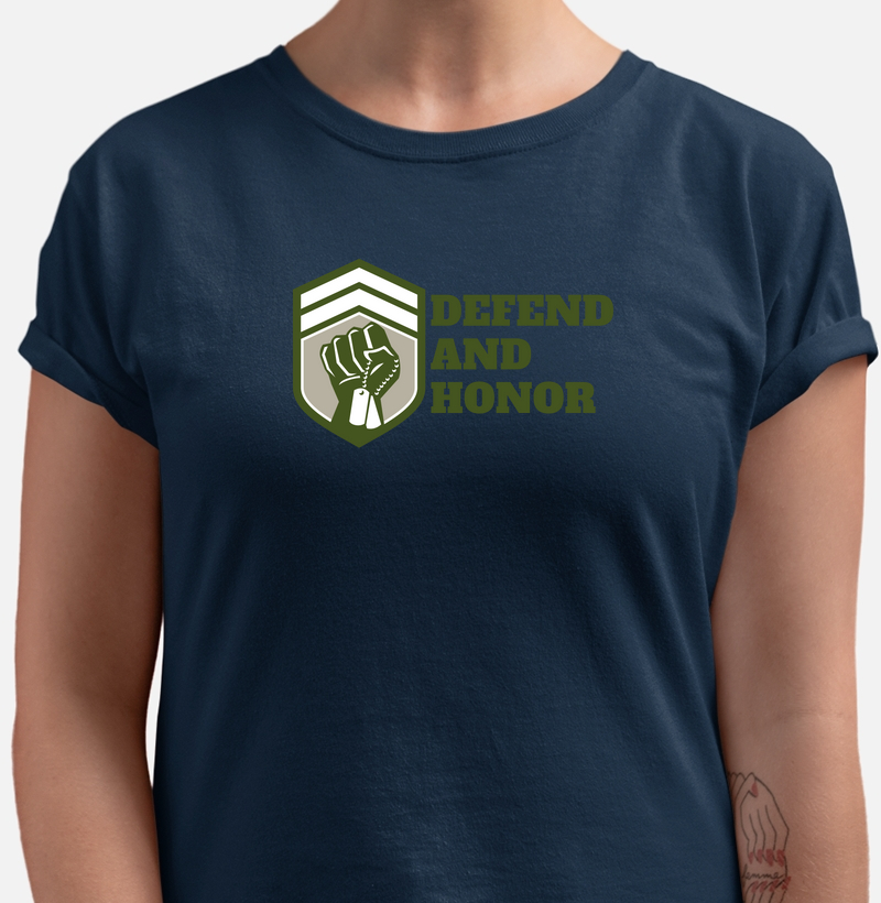 Camiseta Defesa e Honra