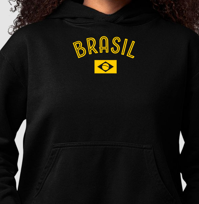 Moletom Canguru Brasil