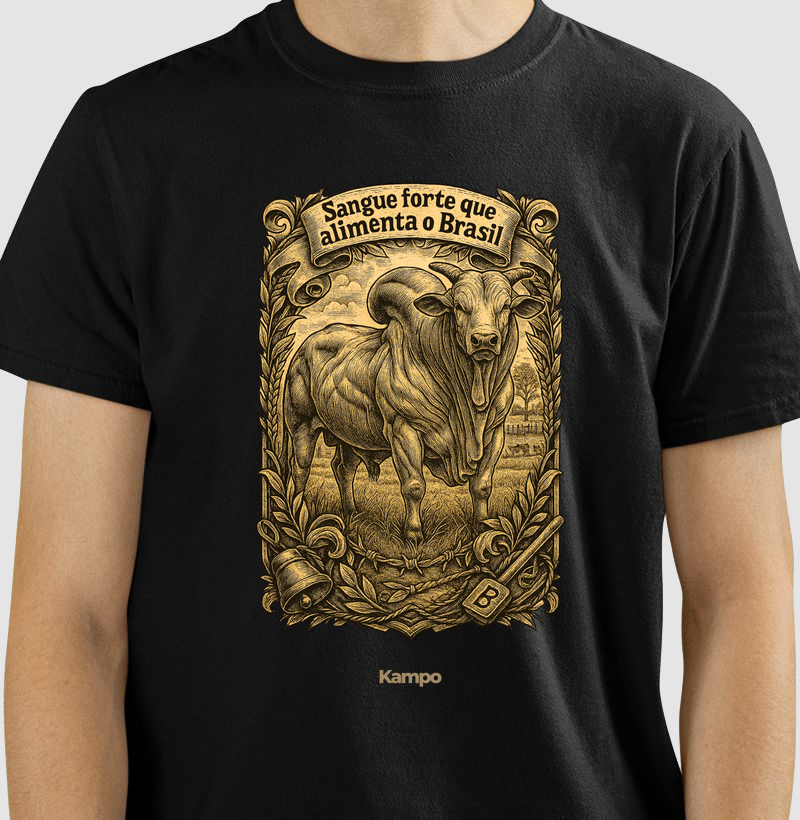 Sangue forte que alimenta o Brasil.