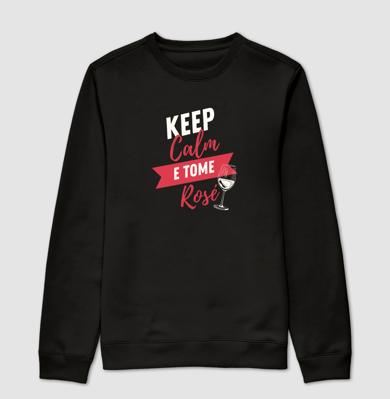 Camiseta Keep Calm e Tome Rosé