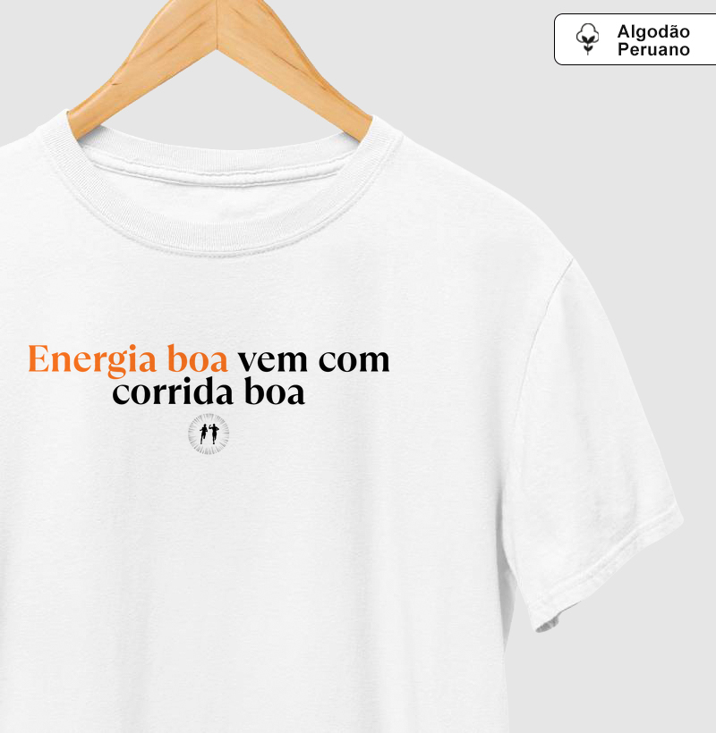 Energia boa vem com corrida boa