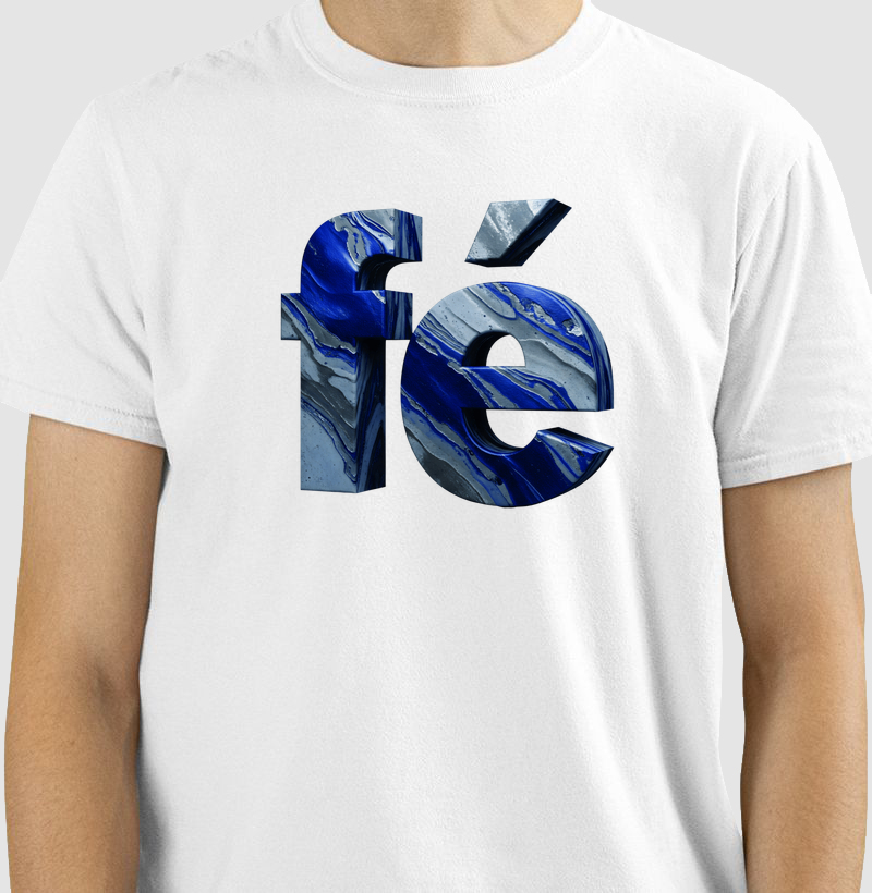 FÉ - Pedra polida / Branca