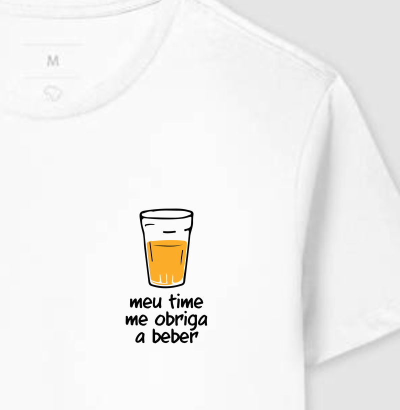 Meu Time Me Obriga A Beber - Bolso