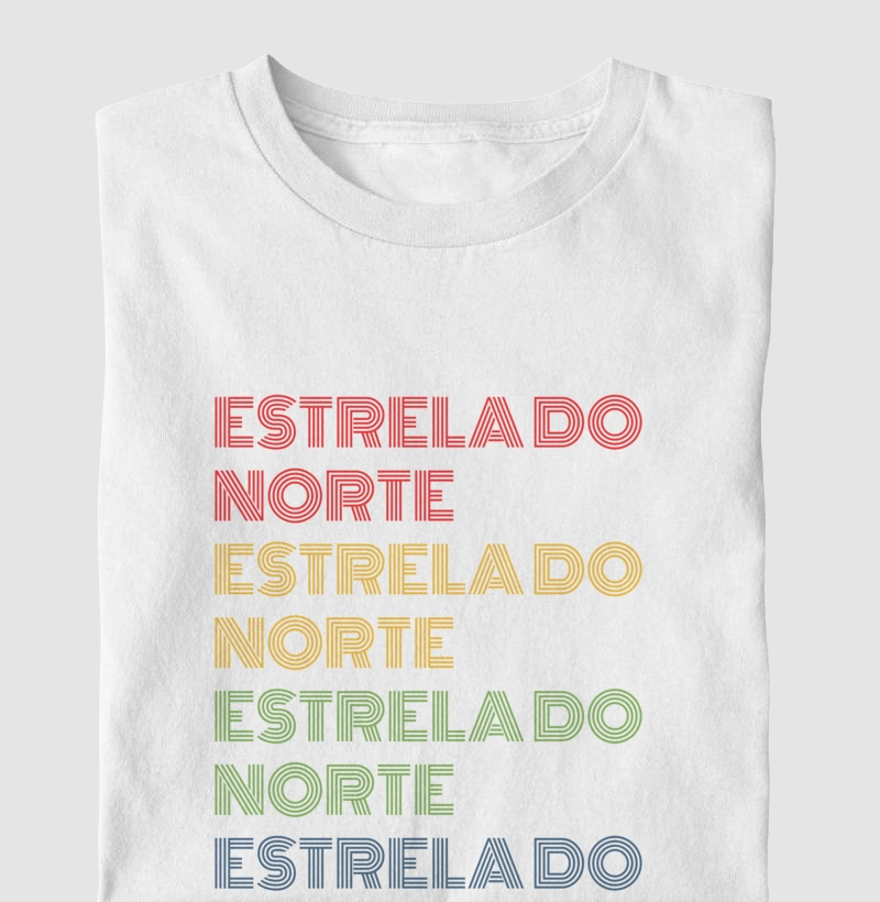 Estrela do Norte Letreiro Retrô