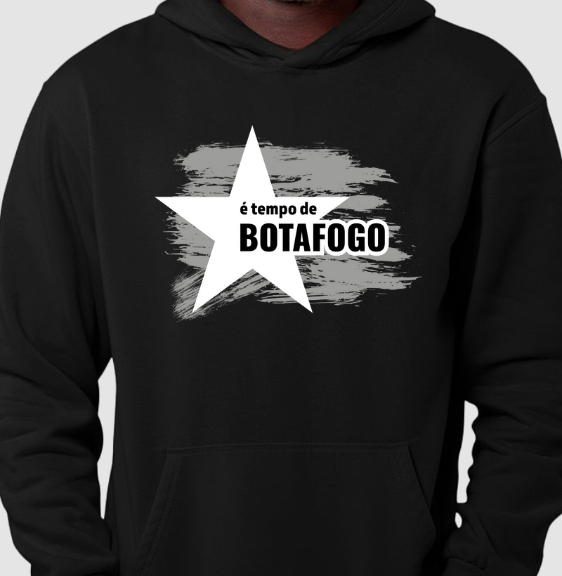 É TEMPO DE BOTAFOGO Brush MH Preta